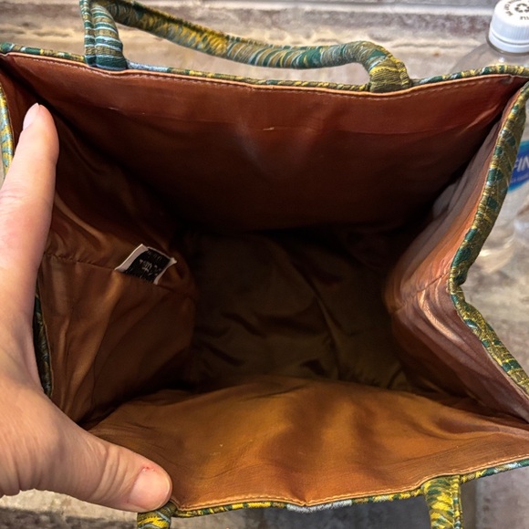 Vintage Margaret Smith Peacock Tote Bag - Picture 7 of 12